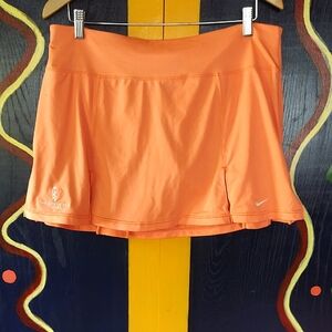 Nike Bright Orange Sports Skort
